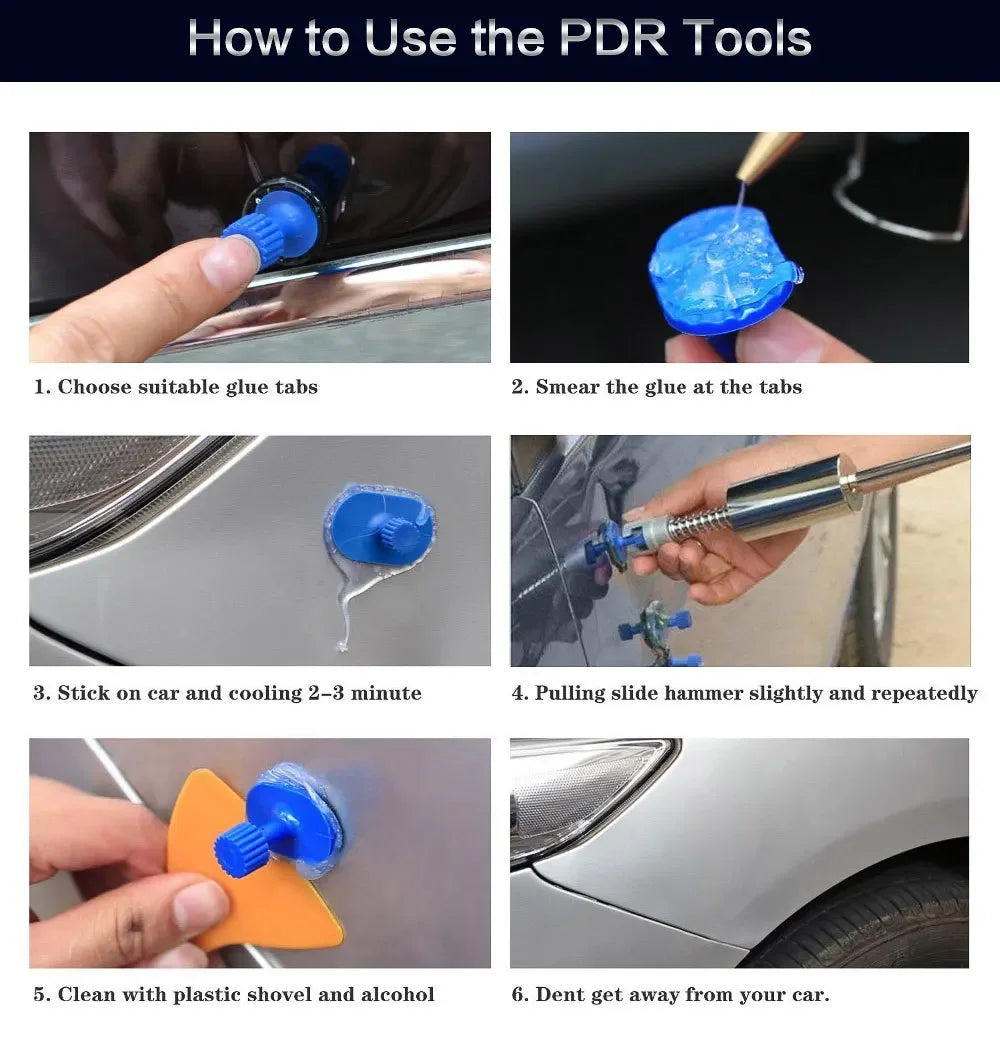Auto Dent Repair Kit Body Repair Tool Set