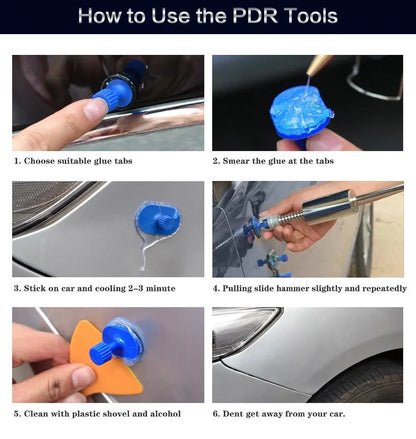 Auto Dent Repair Kit Body Repair Tool Set