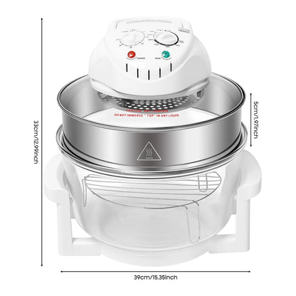 110V 17.96Qt Visual Air Fryer 1200-1400W