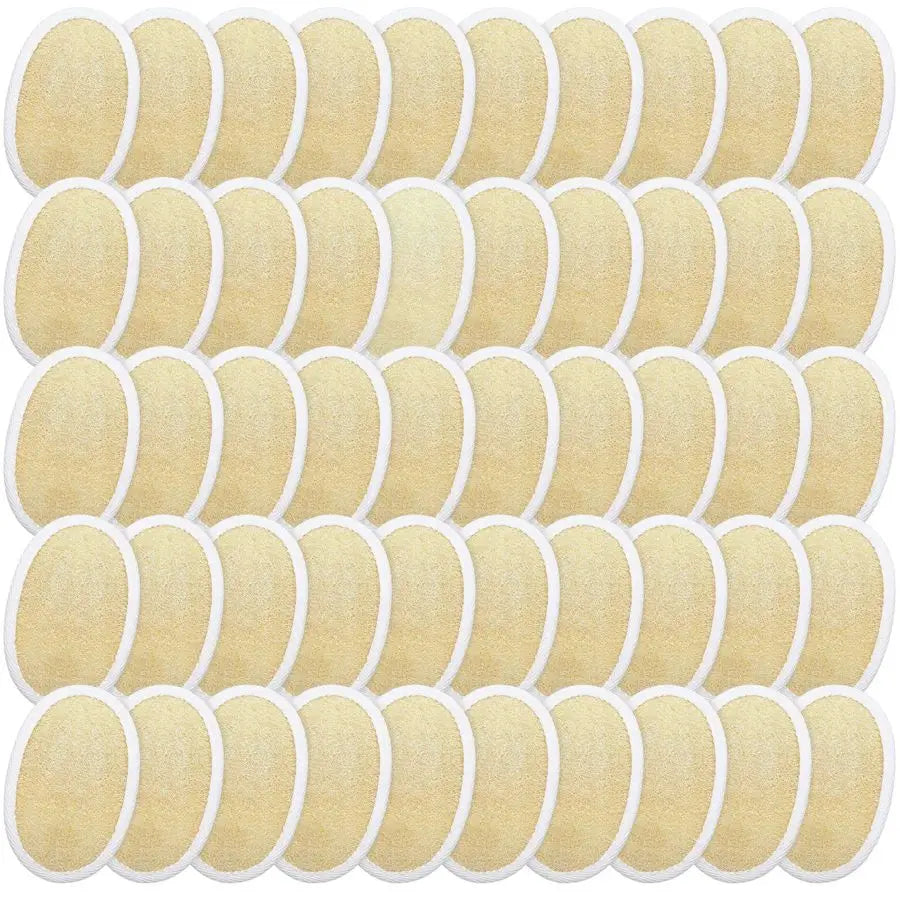 50 Pieces Exfoliating Loofah Pad Body Scrubber