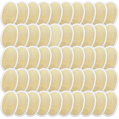50 Pieces Exfoliating Loofah Pad Body Scrubber