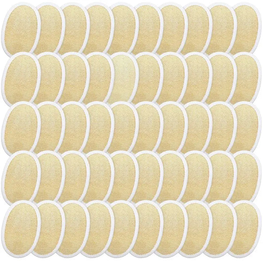 50 Pieces Exfoliating Loofah Pad Body Scrubber