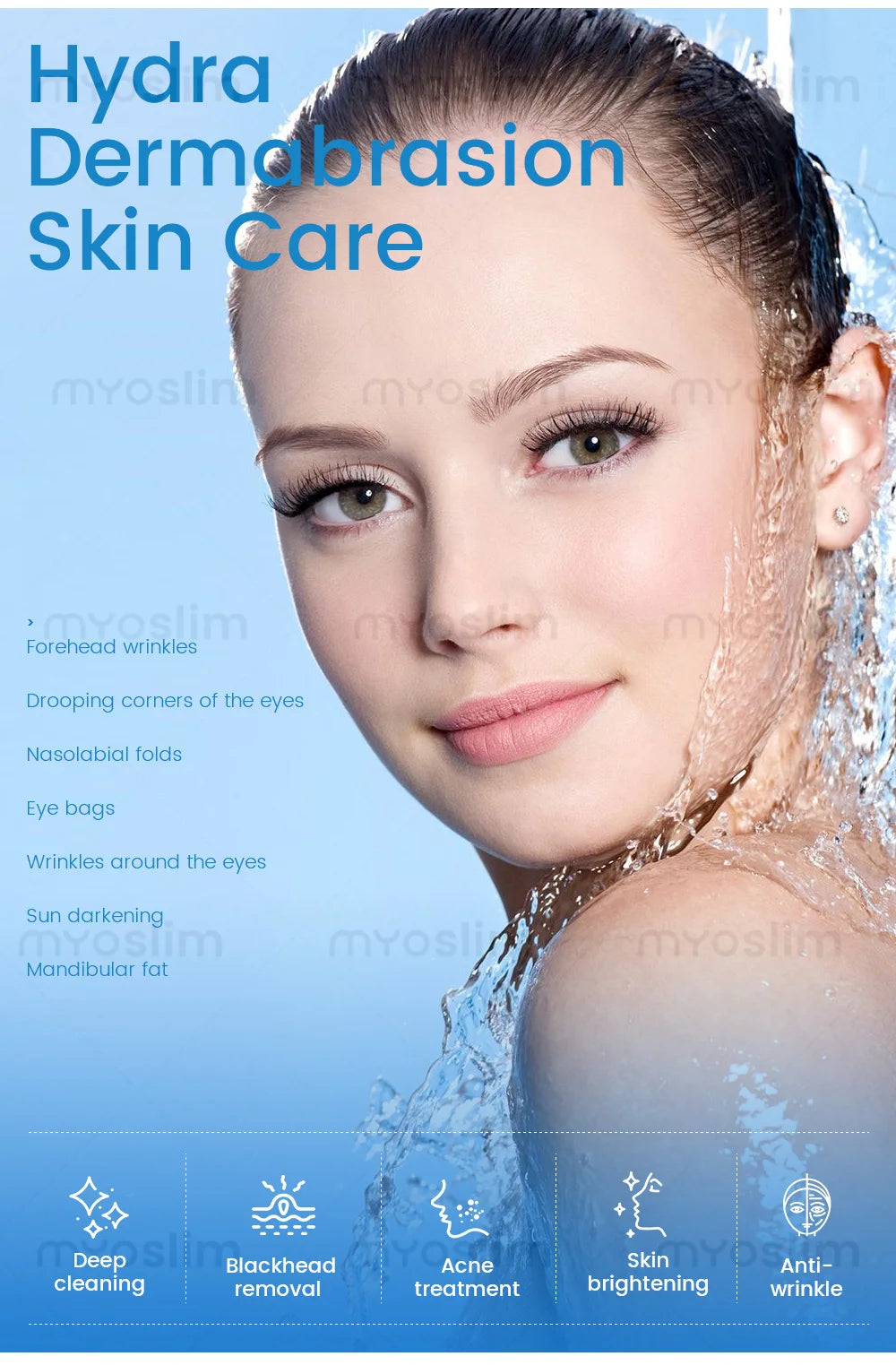 Portable 6-in-1 Hydro Machine Jet Peel Skin Care