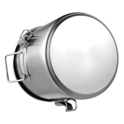 Bymaocar 12L 304 Stainless Steel Cereal Storage Container