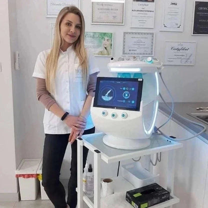7 in 1 Water Oxygen Cleaning Facial Skin Analysis Device