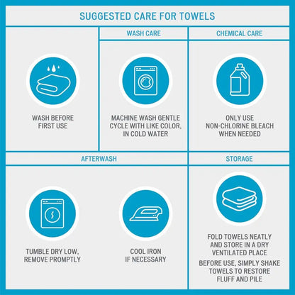 Serene 100 Cotton Bath Towel Set