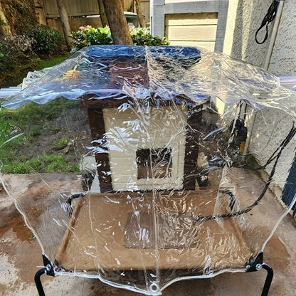 1 Thickened Transparent Waterproof Tarp