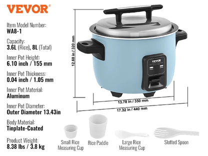 SucceBuy 13L Commercial Rice Cooker