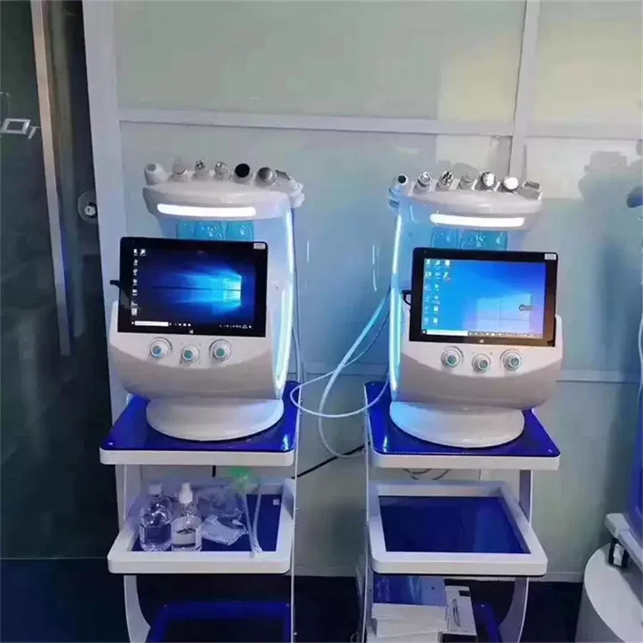 7 in 1 Water Oxygen Cleaning Facial Skin Analysis Device