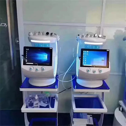 7 in 1 Water Oxygen Cleaning Facial Skin Analysis Device