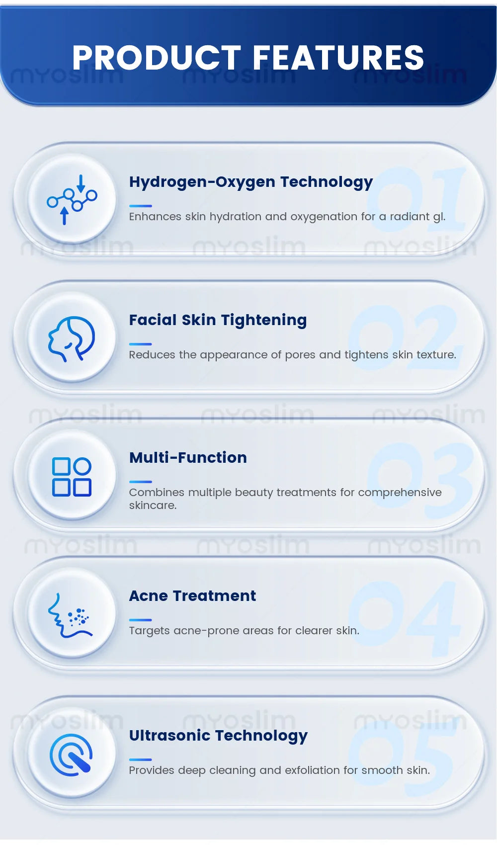 Portable 6-in-1 Hydro Machine Jet Peel Skin Care