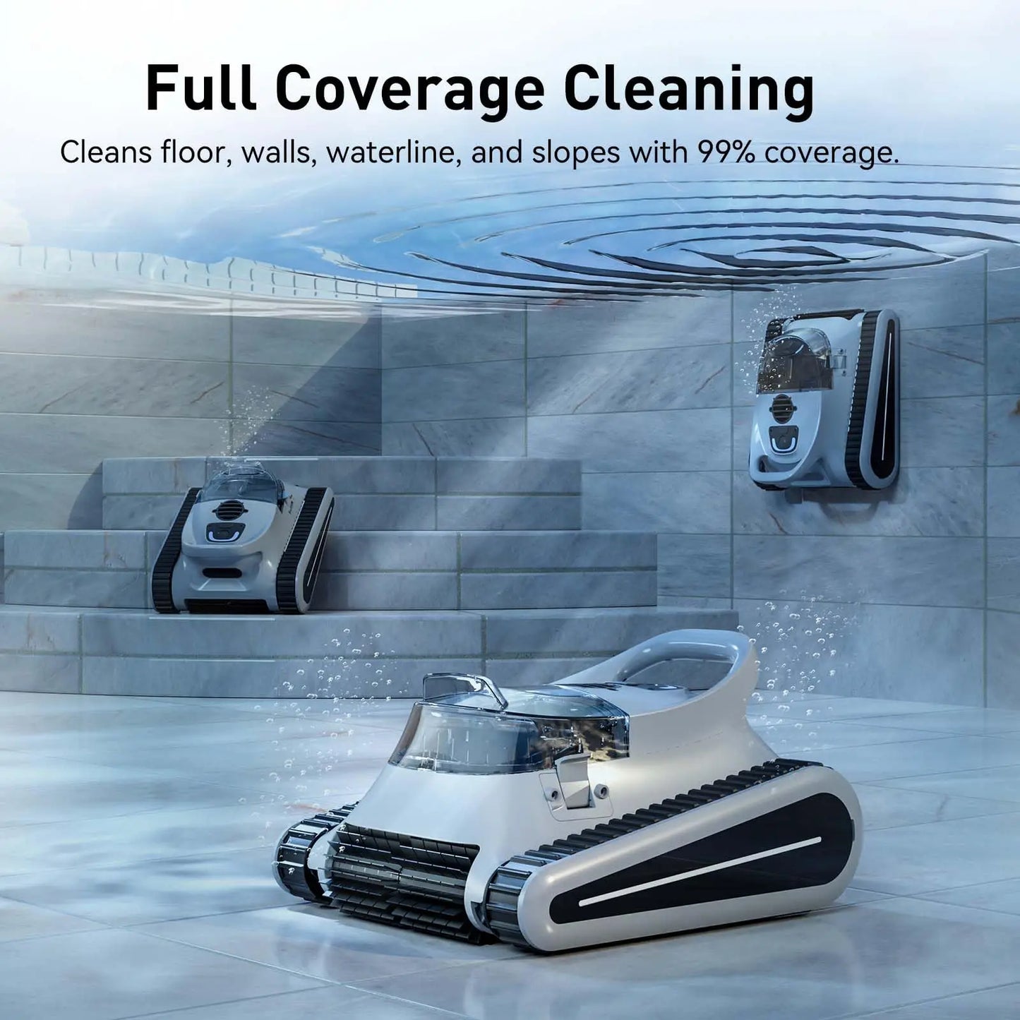 (2025 New) Seauto Crab Pro Cordless Robotic Cleaner