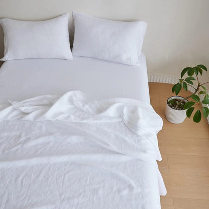 Simple&Opulence 3/4 Pcs 100% Bed Linen Sheet Set
