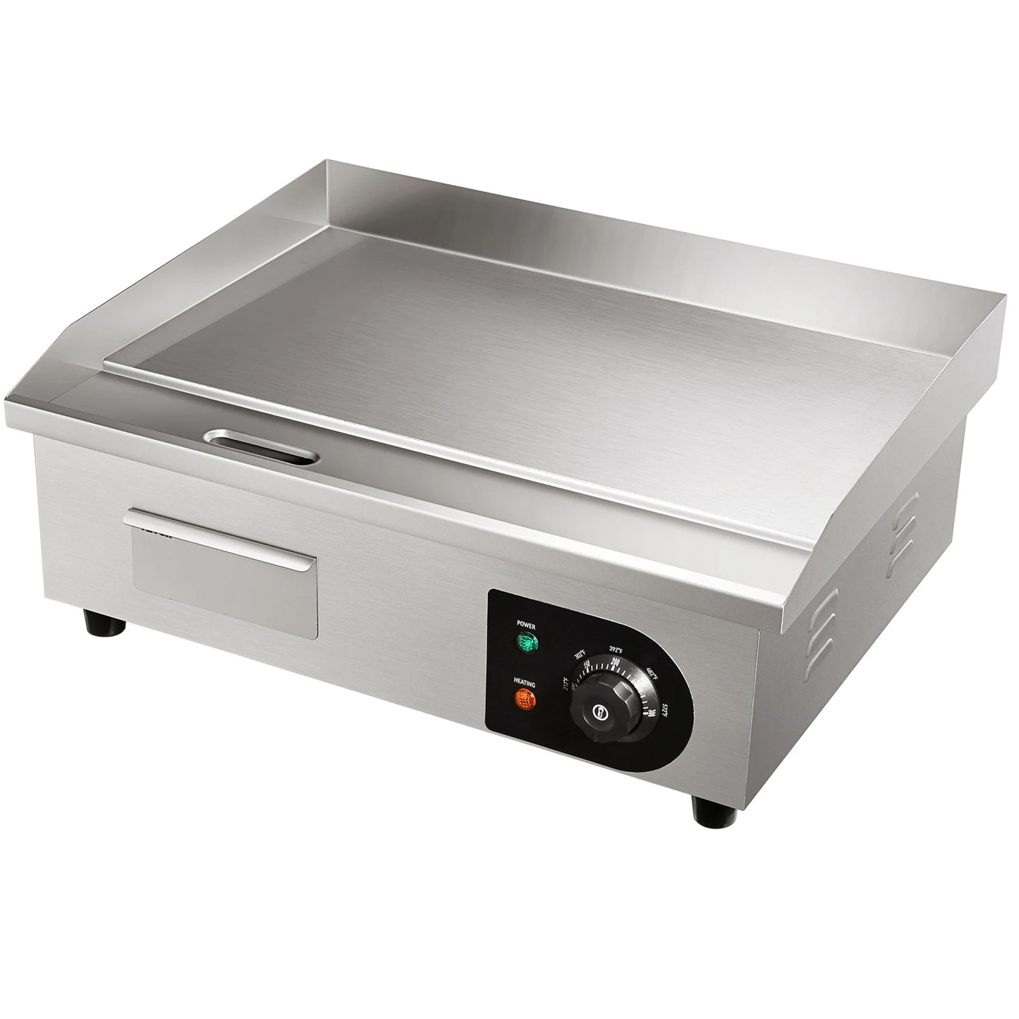 21In Commercial Electric Grill  Stainless Steel