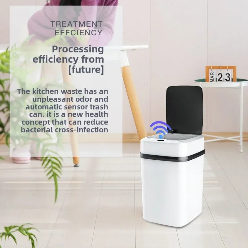 13L Smart Sensor Trash Can Fully Automatic