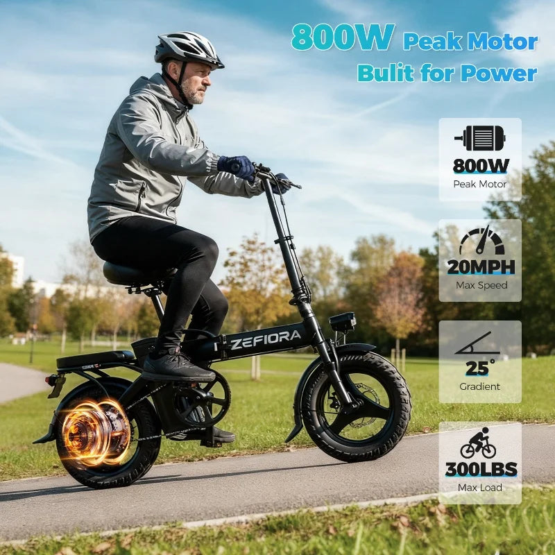 New 500W Adult Folding Electric Bike