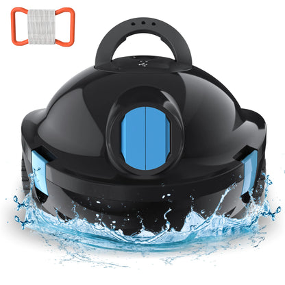 Cordless Robotic Pool Cleaner,90 Mins Runtime
