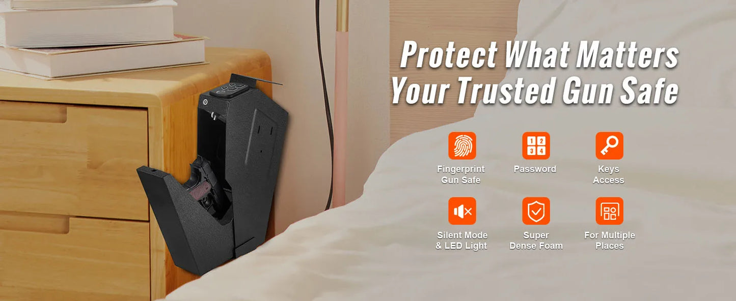 Gun Safe Steel Pistol Safe