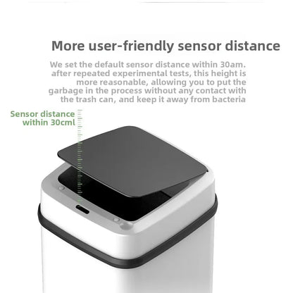 13L Smart Sensor Trash Can Fully Automatic
