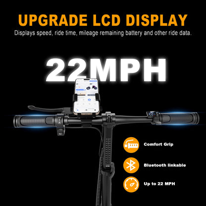 Electric Scooter for Adult, 20MPH Speed