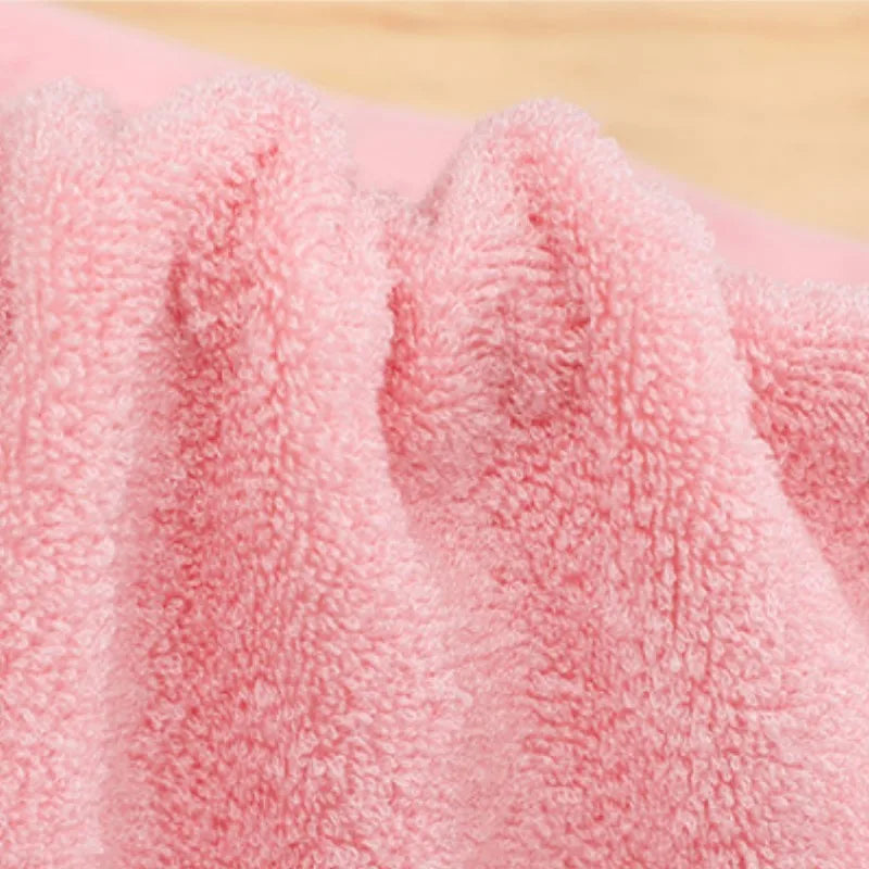 1/4/6PCS Red Bamboo Fiber Towels