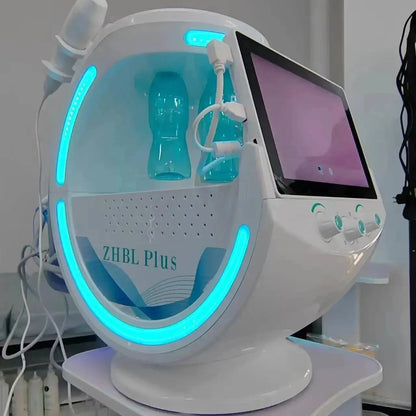 7 in 1 Water Oxygen Cleaning Facial Skin Analysis Device