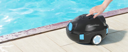 Cordless Robotic Pool Cleaner,90 Mins Runtime