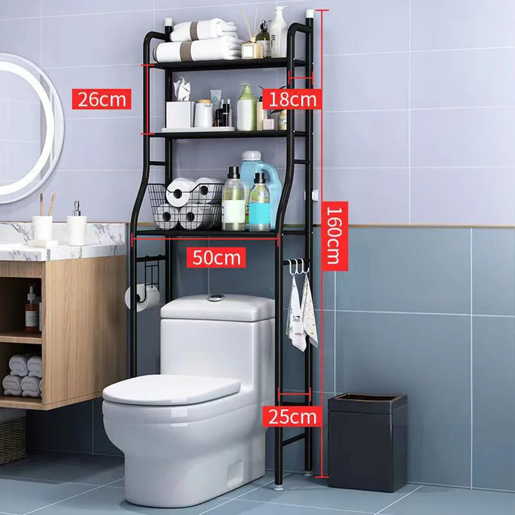 Over The Toilet Storage Metal Rack