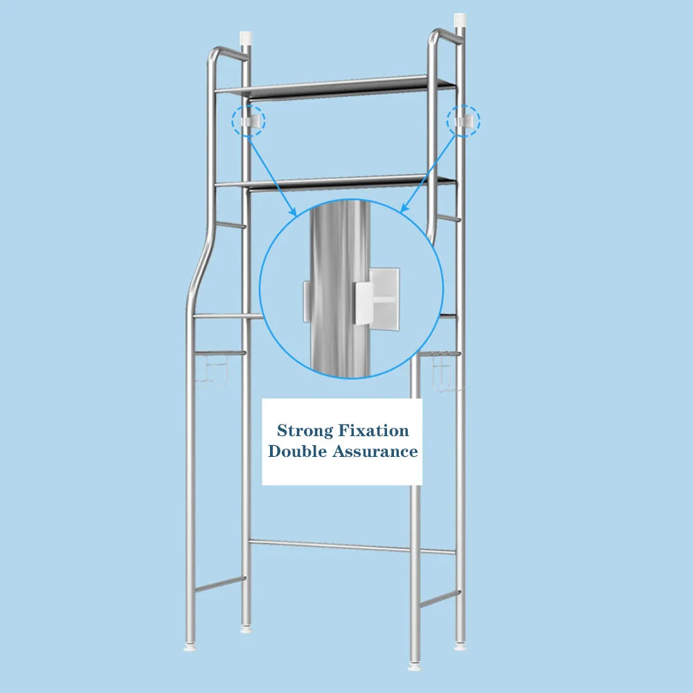 Over The Toilet Storage Metal Rack