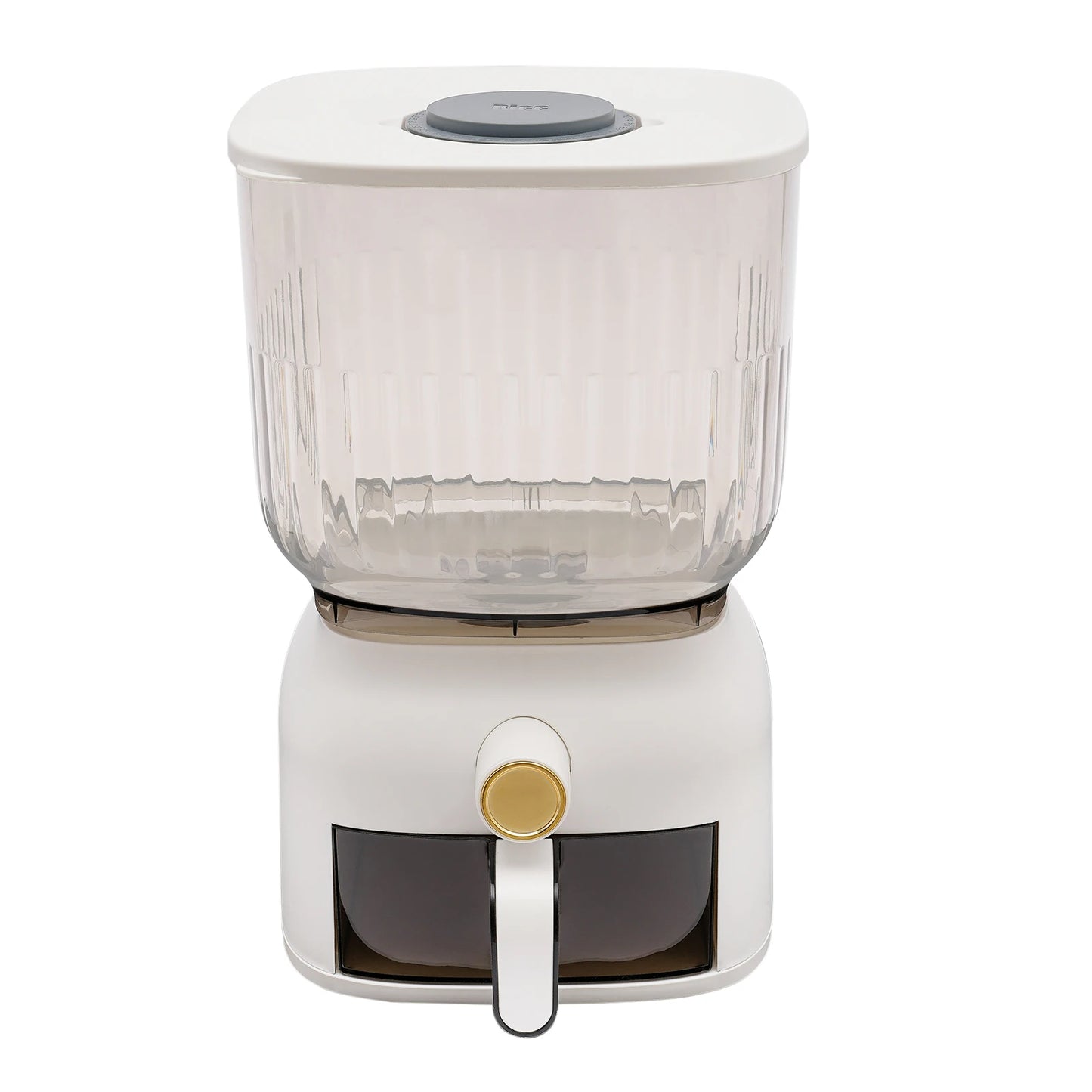 22Lb Rice Dispenser Large Sealed Grain Storage Container