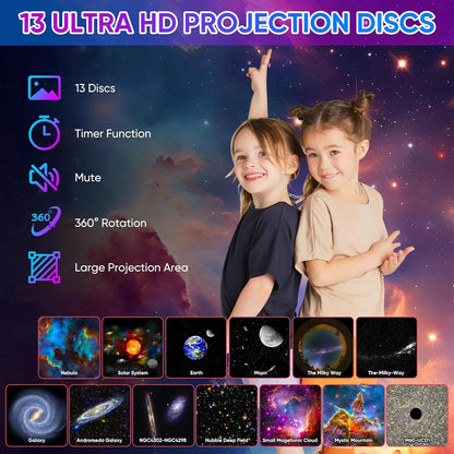 13 In 1 Galaxy Ultra Star Projector HD Image