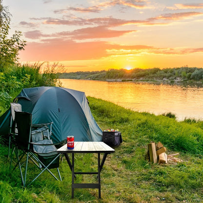 Adjustable Height Portable Folding Table