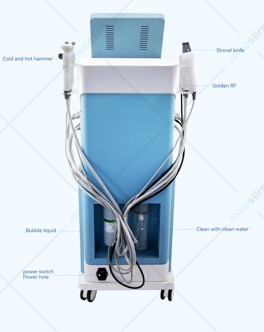 Oxygen Skin Moisturizing Beauty Machine Deep Cleansing