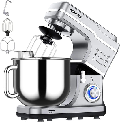 7.5QT 10-Speed 660W Tilt-Head Electric Food Mixer