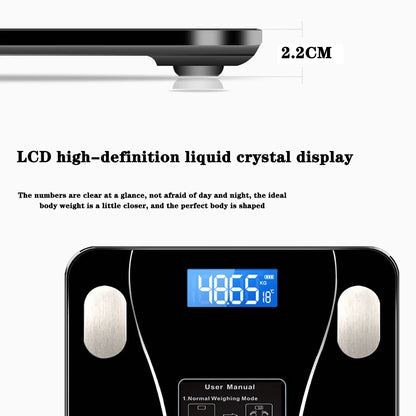 Body Fat Scale Smart Wireless Digital Bathroom Scale