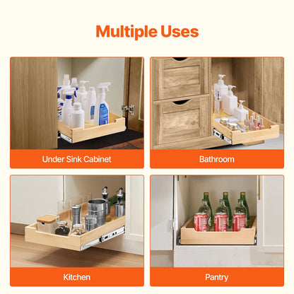 14-20inch Pull Out Cabinet Organizer