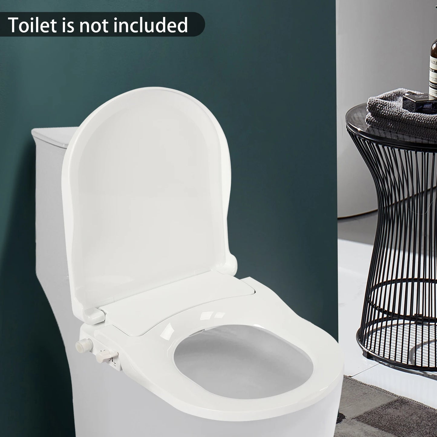 Non-Electric Bidet Toilet Seat Lid
