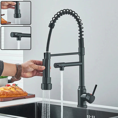 Kitchen Sink  Pull Down Faucet Spray/Stream