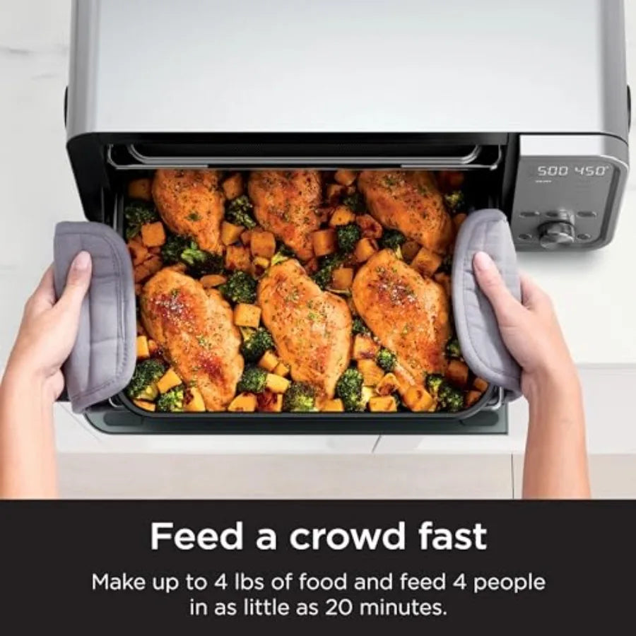 10-in-1 Digital Air Fryer And Oven Stainless