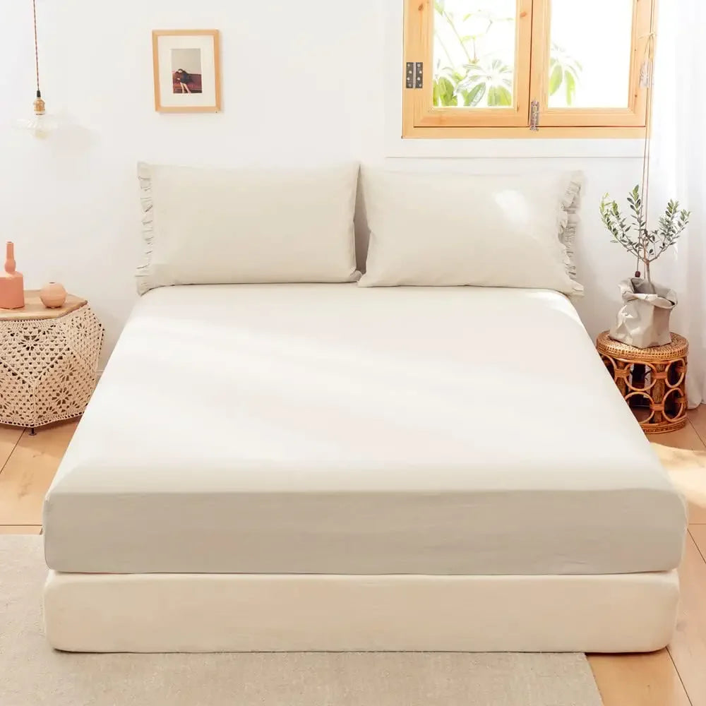 Fitted Sheet - 14 Inch Deep Pocket Mattress Cover