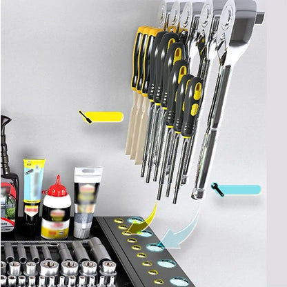 Power Tool Storage 4 Layer Wall Mounted Rack