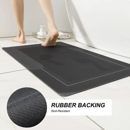 3PCS Non-Slip Quick Dry Bath Mat Set