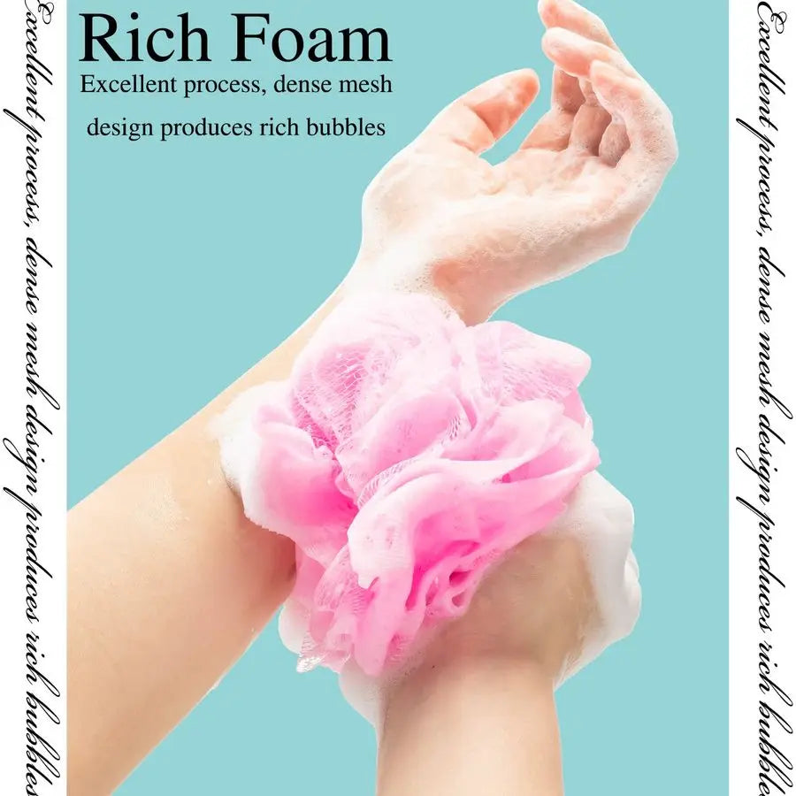 80 Pcs Loofah Bulk Sponge Bath Sponges
