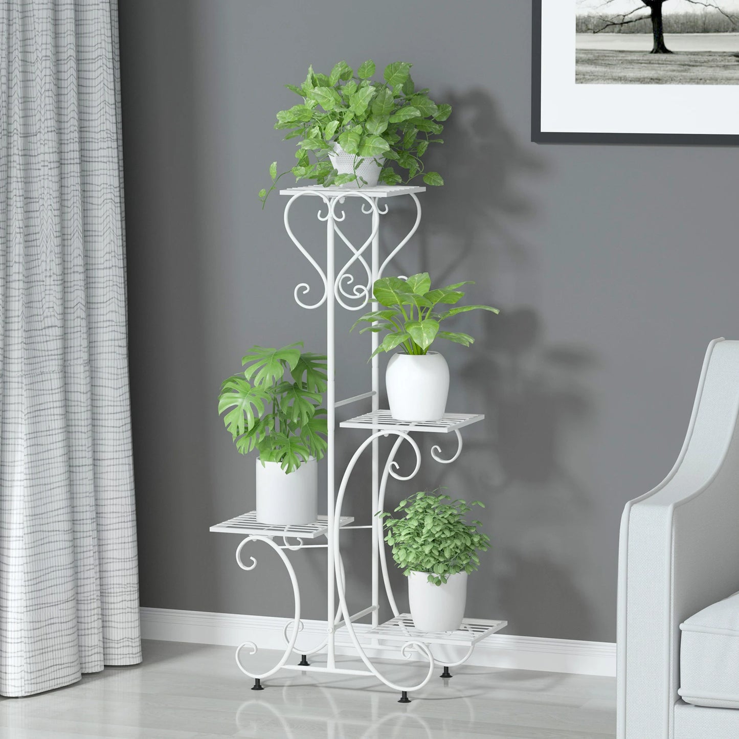Metal Plant Flower Pot Stand