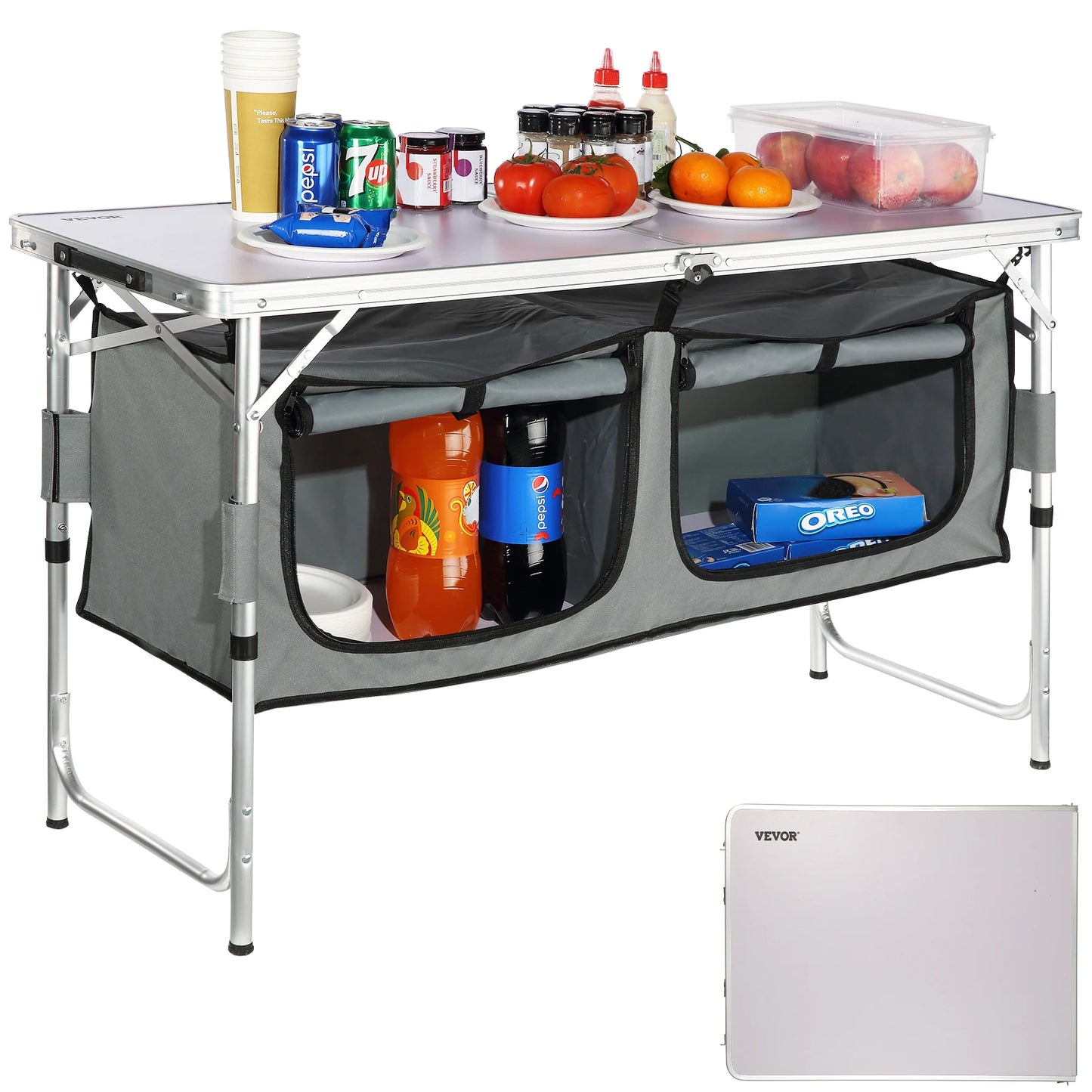 Camping Kitchen Table Quick Set-up