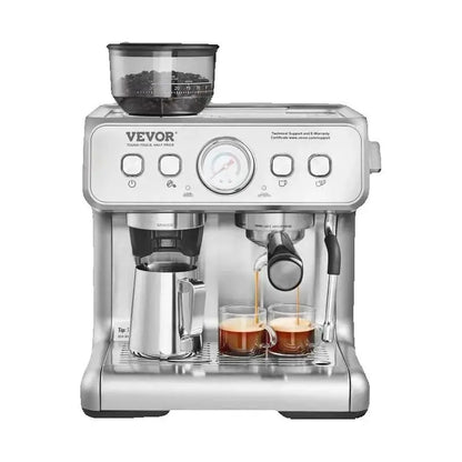 Espresso Machine With Grinder And Frother