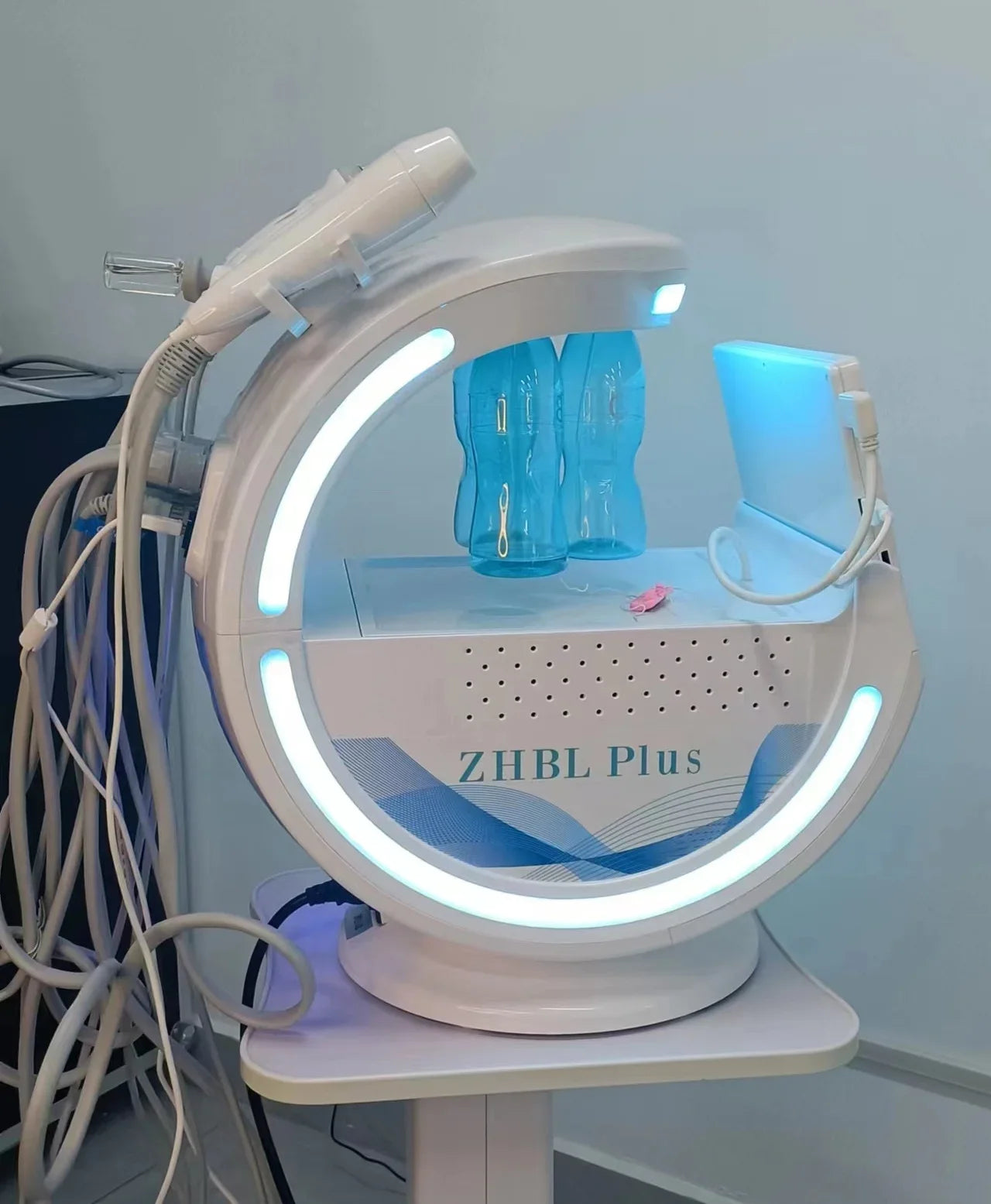 7 in 1 Water Oxygen Cleaning Facial Skin Analysis Device