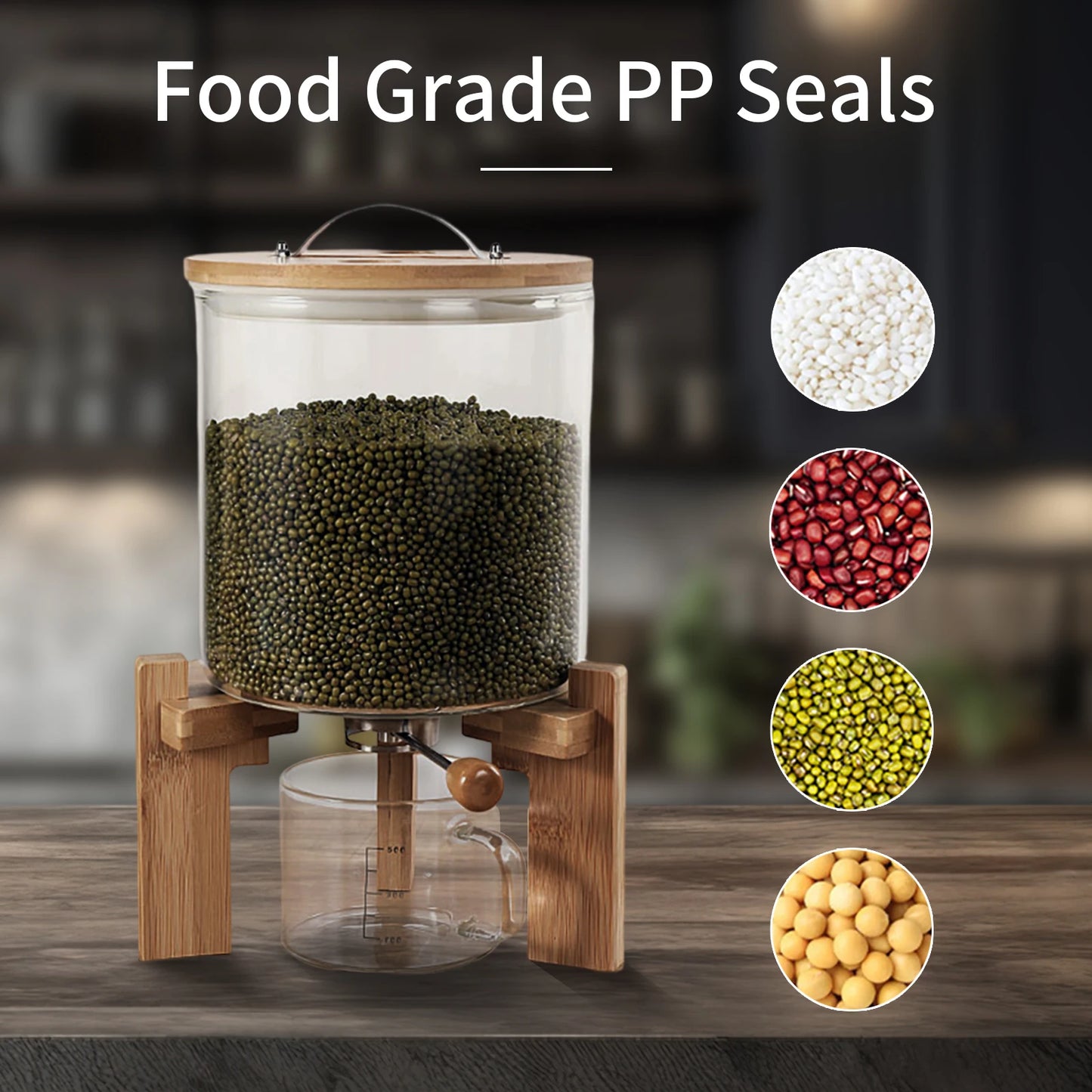 Flour Cereal Or Rice Storage Containers 5L/7.5L