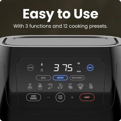 Digital Air Fryer with Rotisserie, Dehydrator & Convection Oven