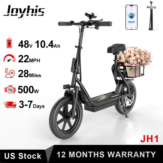 Electric Scooter for Adult, 20MPH Speed